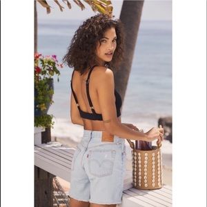 Levi's 501 Mid Thigh Shorts in Luxor Focus